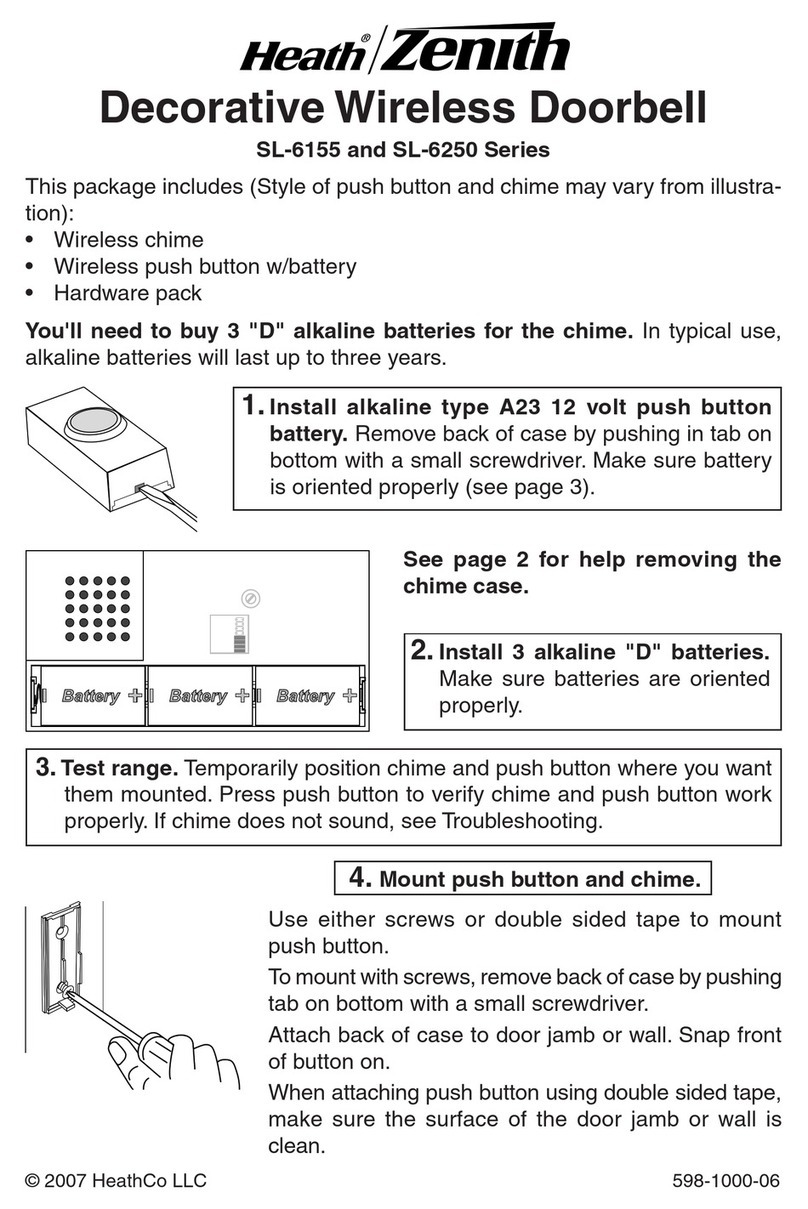 Heath Zenith SL-6155 Series owner's manual