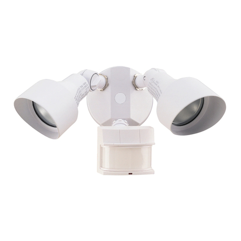 Heath Zenith DualBrite Motion Sensor Light Control 2LBL3 Service manual