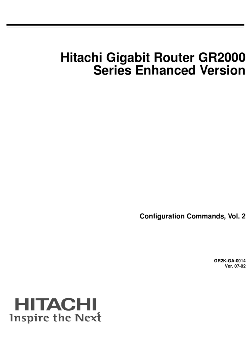 Hitachi GR2000 Series Quick guide