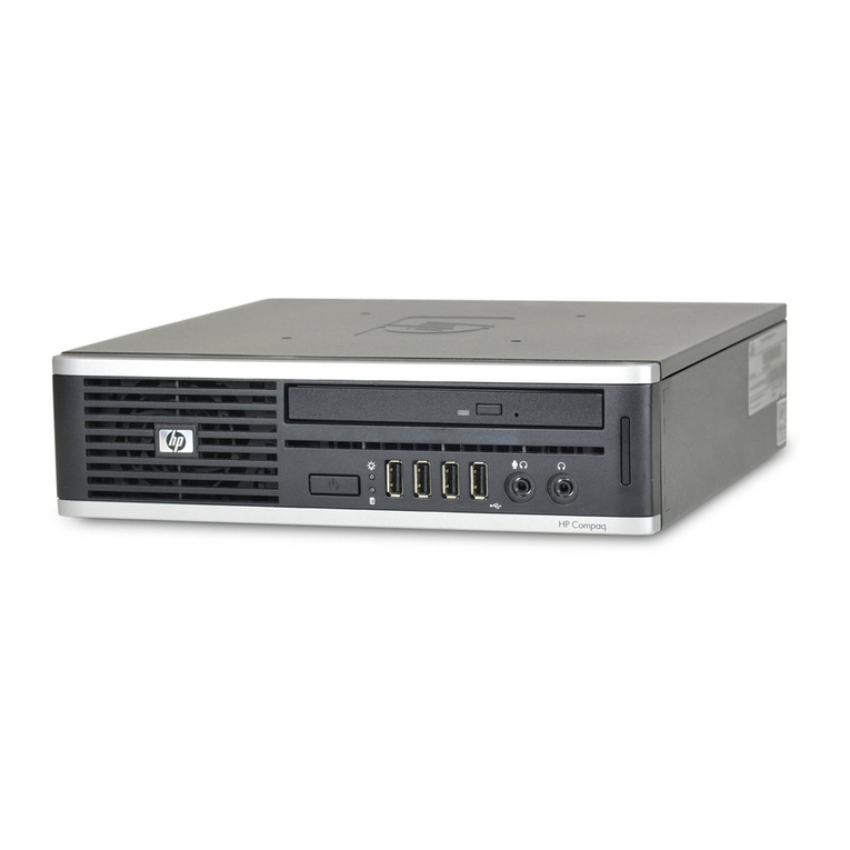 HP COMPAQ 8000 Hardware reference guide