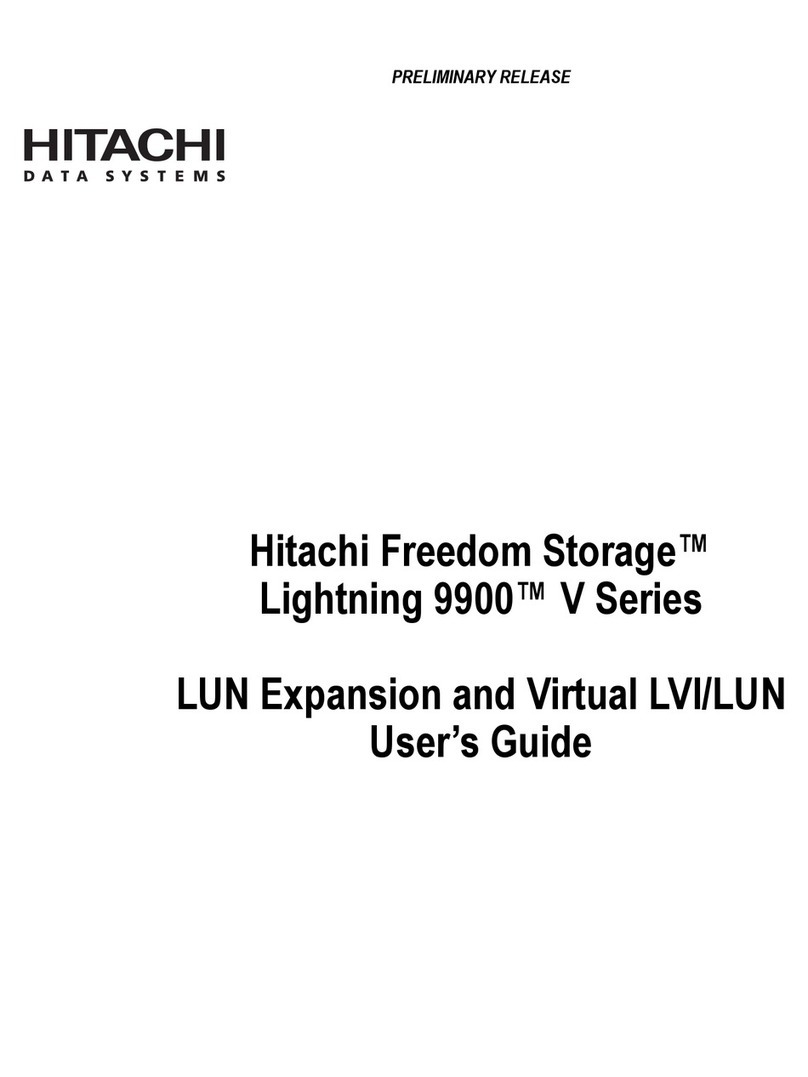 Hitachi 9900 Series User manual