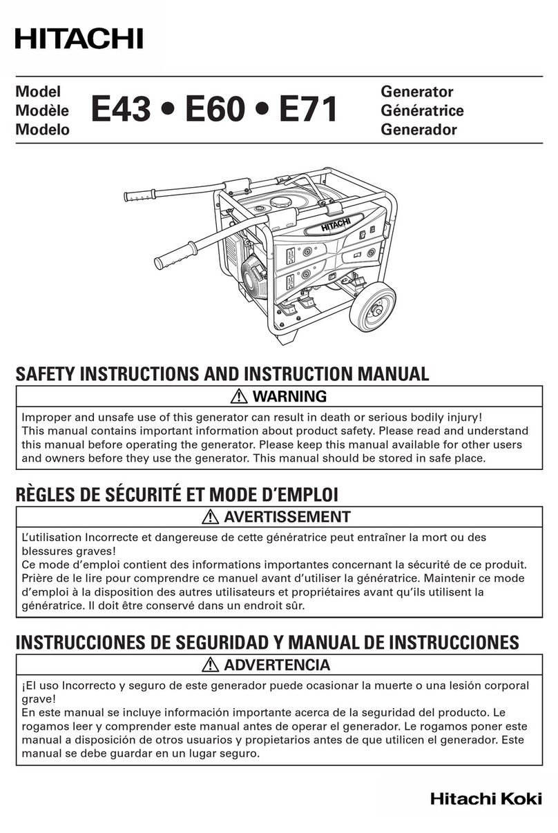 Hitachi E43 Troubleshooting guide