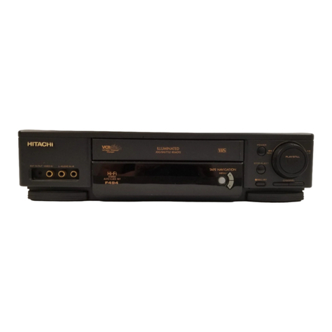 Hitachi VT-F494A User manual