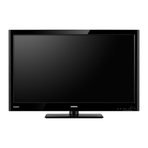 Hitachi ULTRAVISION LE22S314 User manual