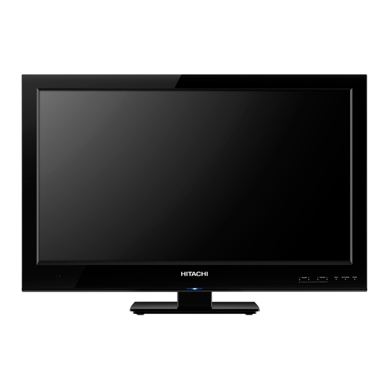 Hitachi ULTRAVISION LE19S304 User manual