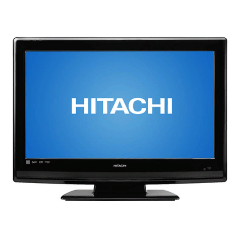 Hitachi L26D204 User manual
