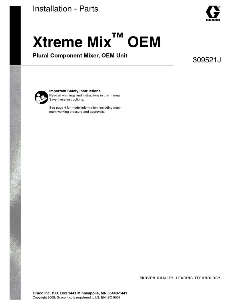 Graco XTREME MIX 309521J User manual