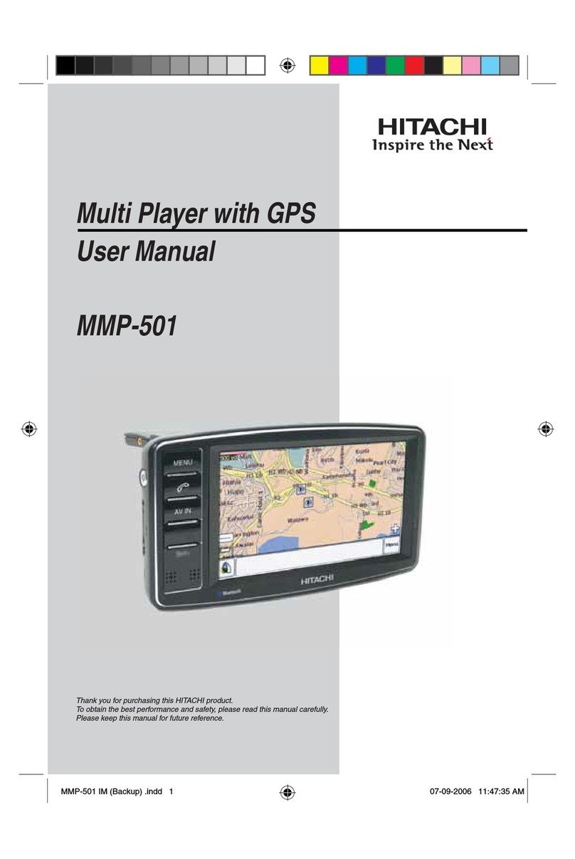Hitachi MMP-501 user manual
