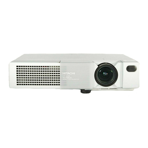 Hitachi CP-S220W User manual
