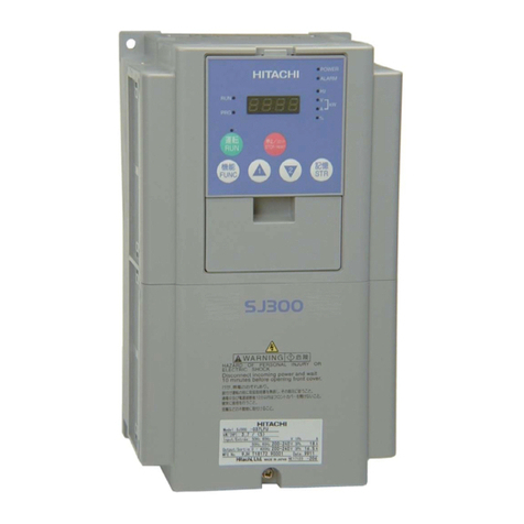 Hitachi SJ300 Series User manual
