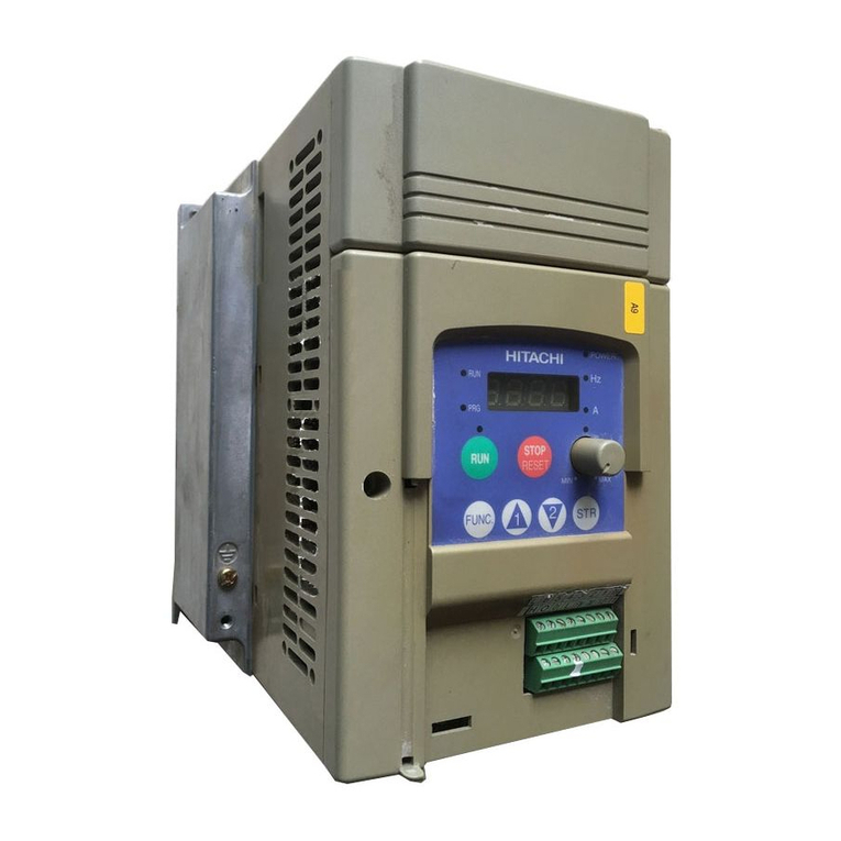 Hitachi SJ100 Series User manual Hitachi SJ100 Series User manual