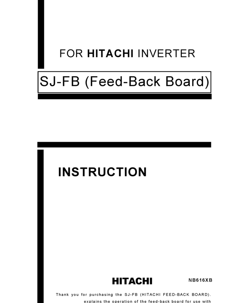 Hitachi SJ-FB Instruction