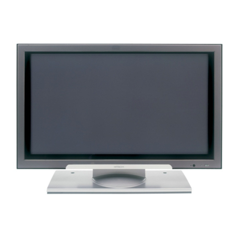 Hitachi 37PD5000 User manual