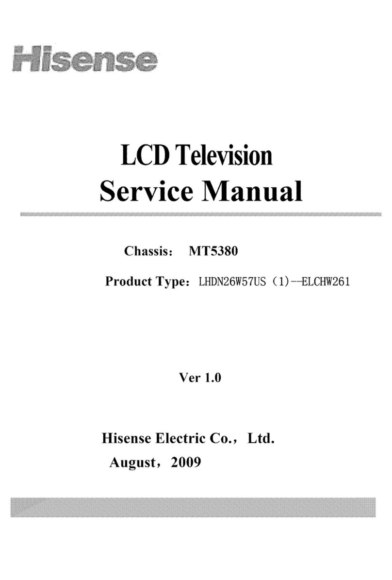 Hisense MT5380 User manual