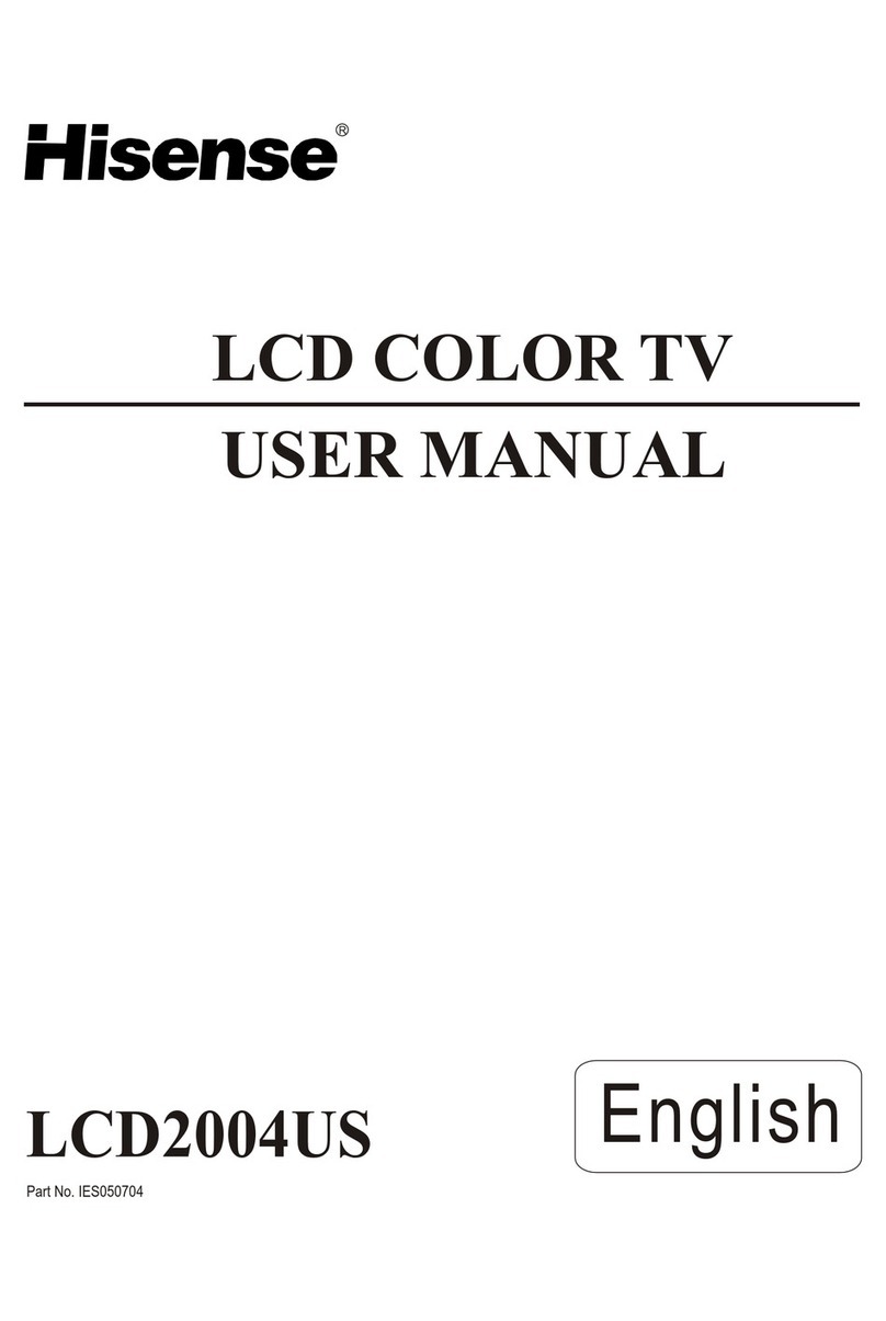 Hisense LCD2004US User manual