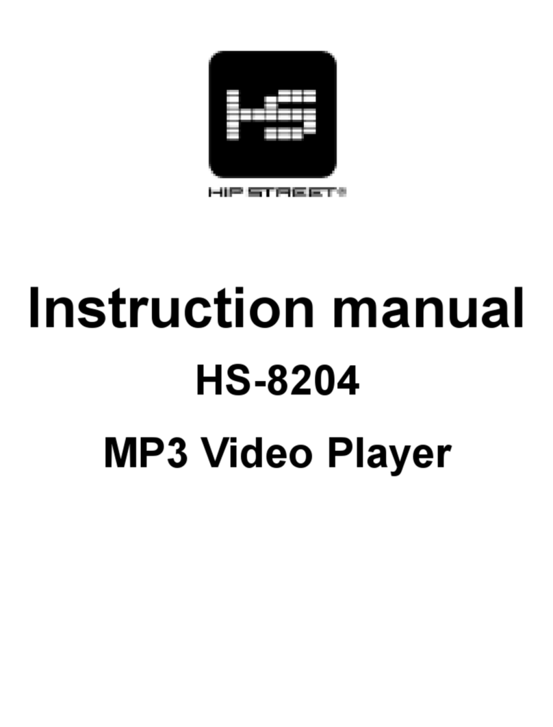Hipstreet HS-8204 instruction manual