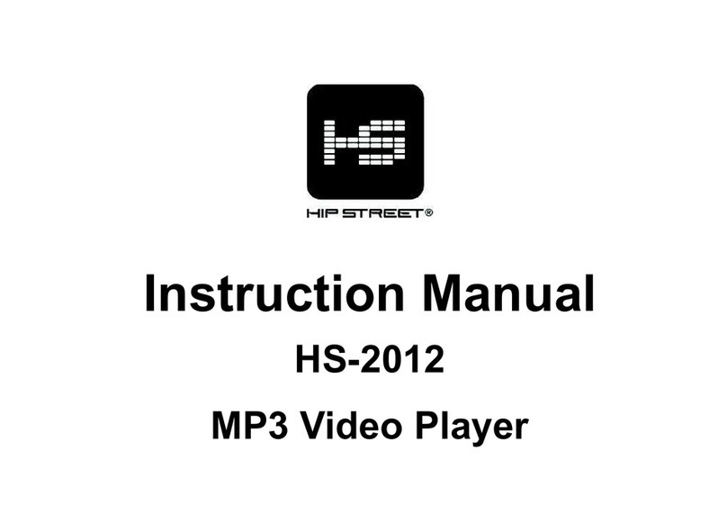 Hipstreet VIDEO HS-2012 instruction manual