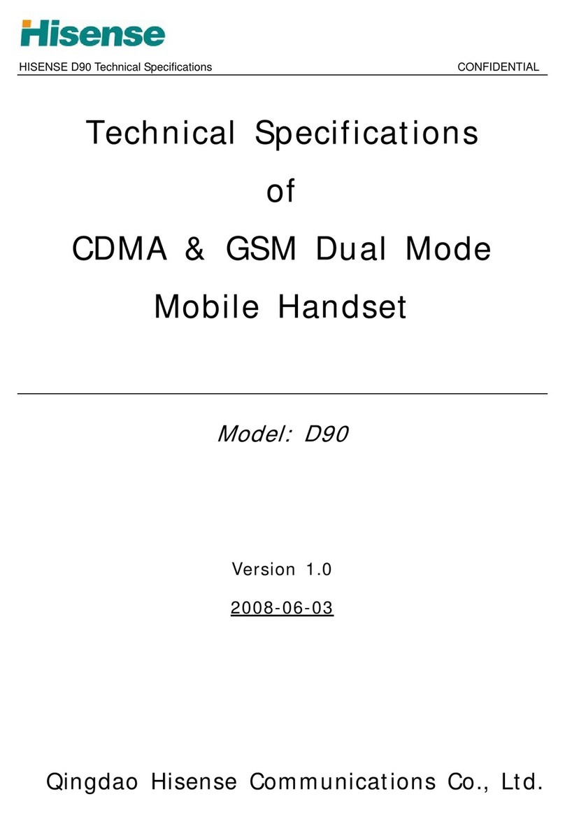 Hisense D90 User manual