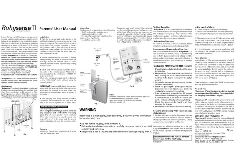 Hisense Babysense2 user manual