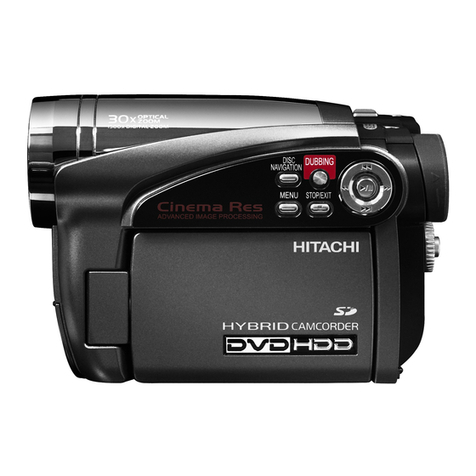 Hitachi DZHS500A - UltraVision Camcorder - 680 KP User manual