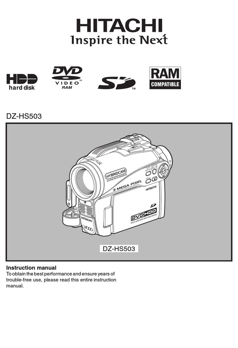 Hitachi DZ-HS503 User manual