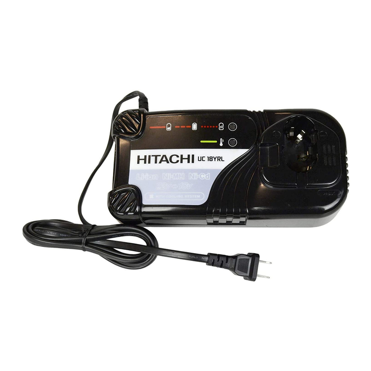 Hitachi UC 18YFL Operator's manual
