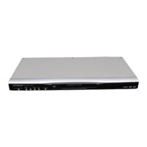 Hitachi DV-P755U User manual