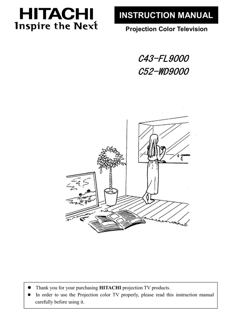 Hitachi C43-FL9000 User manual