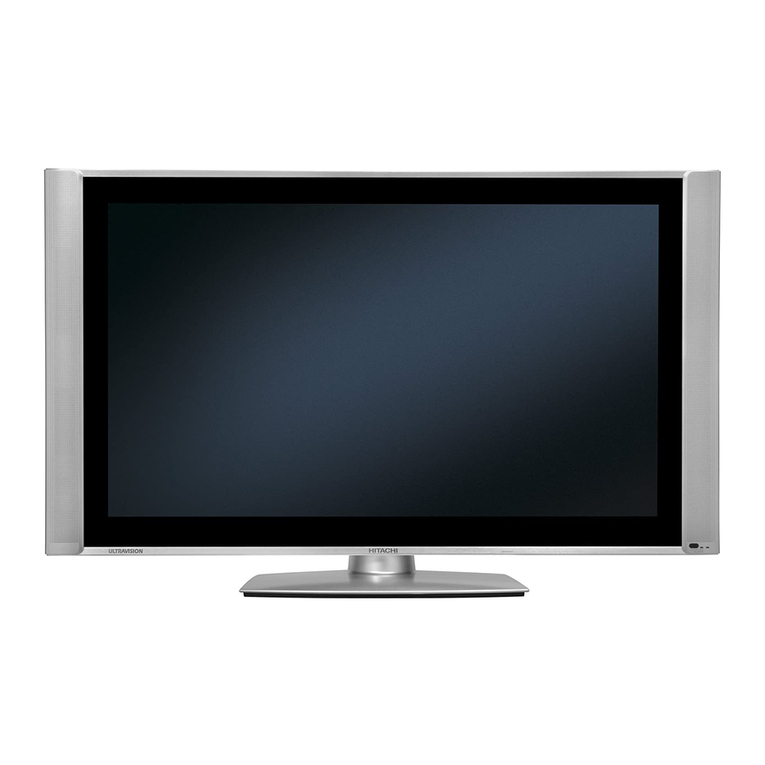 Hitachi 42HDS69 - 42" Plasma TV operating guide