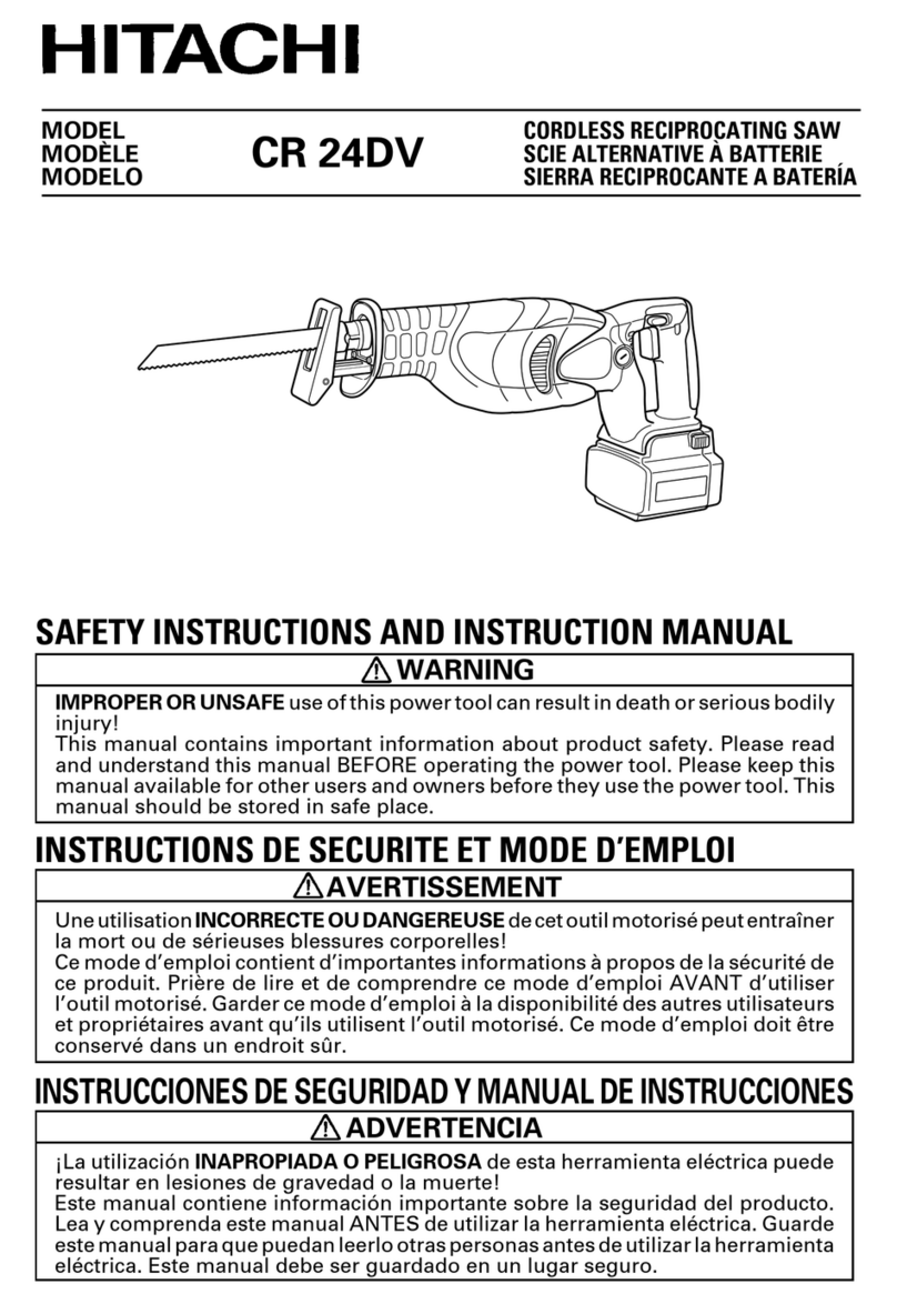 Hitachi CR 24DV Operator's manual Hitachi CR 24DV Operator's manual