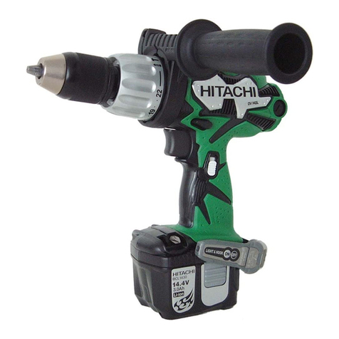 Hitachi DV 18DL Handling instructions