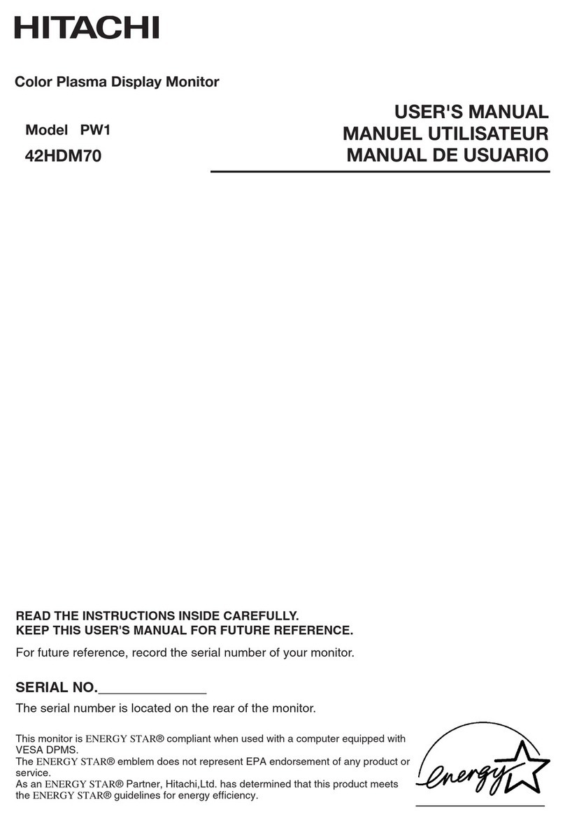 Hitachi PW1 User manual