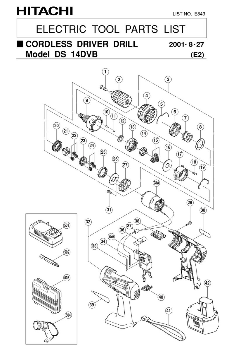 Hitachi DS 14DVB User manual