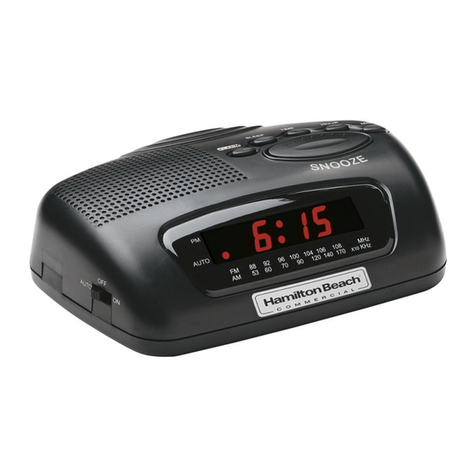 Hamilton Beach HCR329 manual