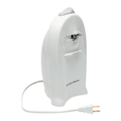 Hamilton Beach Smooth Edge User manual