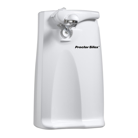 Hamilton Beach 76370 - Extra Tall Can Opener Use & care guide