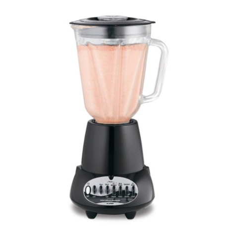 Hamilton Beach Space-Saving Blender user manual