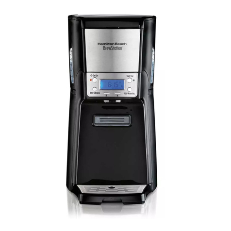 Hamilton Beach BrewStation 48463 Use & care guide