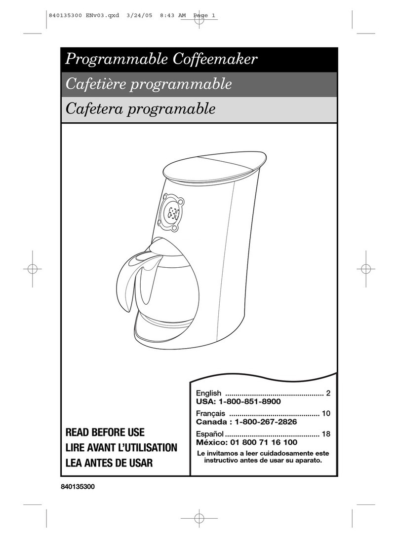 Hamilton Beach 42471 Use & care guide
