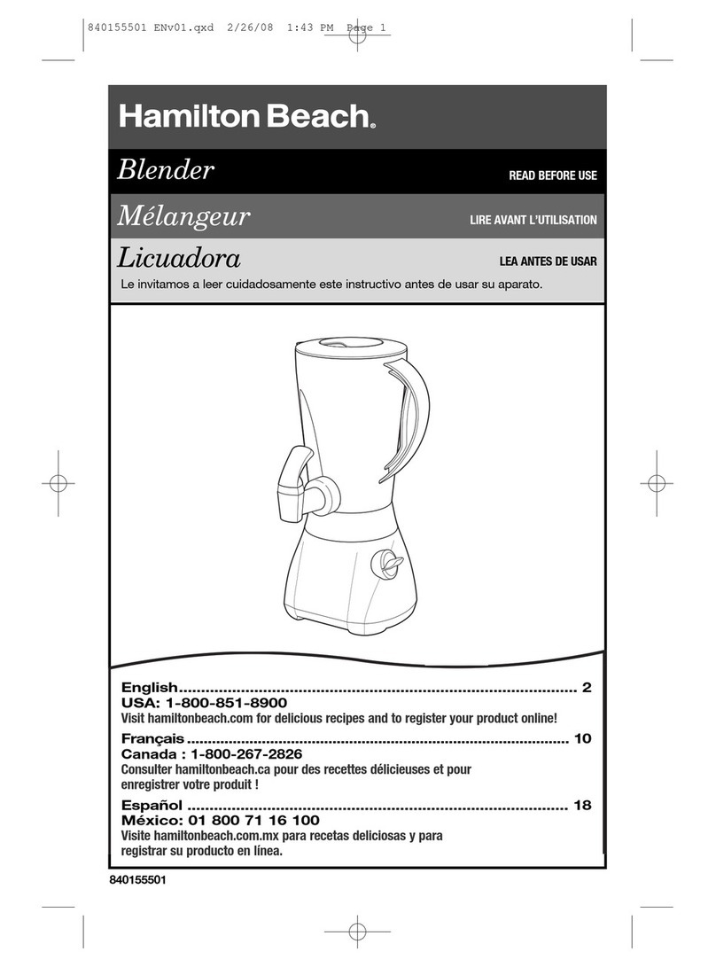 Hamilton Beach 54616C instruction manual