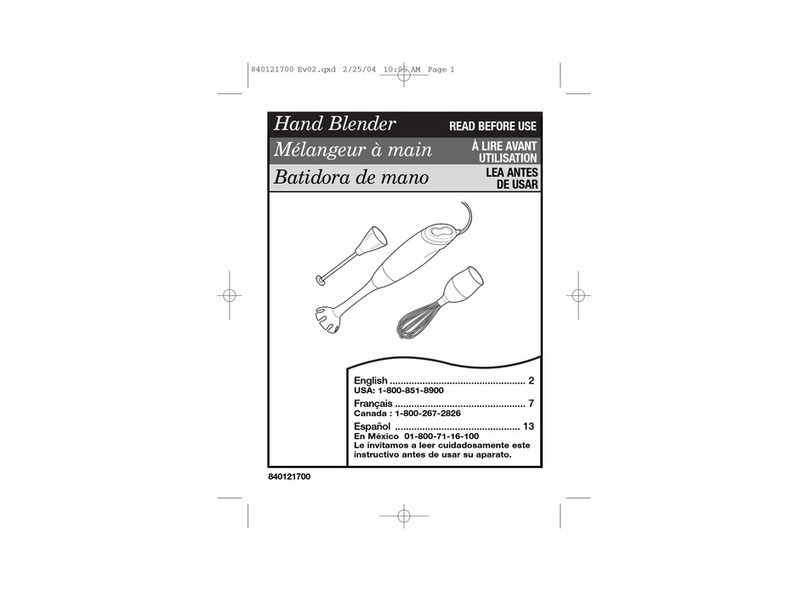 Hamilton Beach 59780 User manual