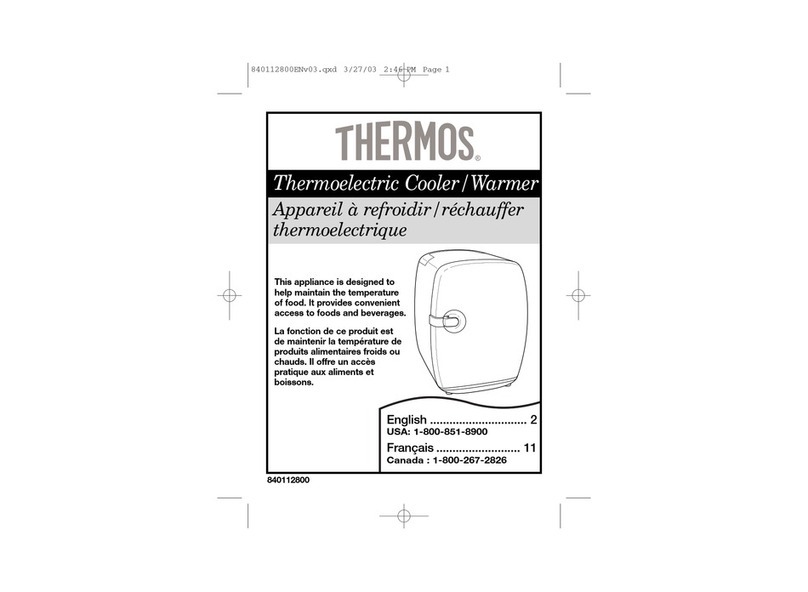 Hamilton Beach Thermos 840112800 Use & care guide