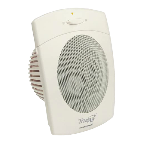 Hamilton Beach TrueAir 840086600 Use & care guide