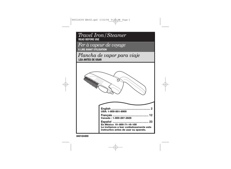 Hamilton Beach 840124300 User manual