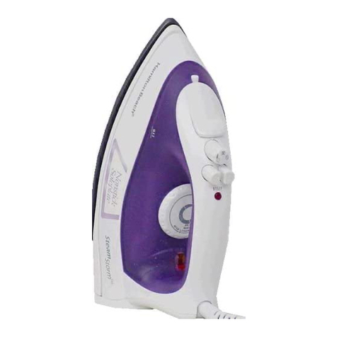 Hamilton Beach 14515 - Steam Storm Iron User manual