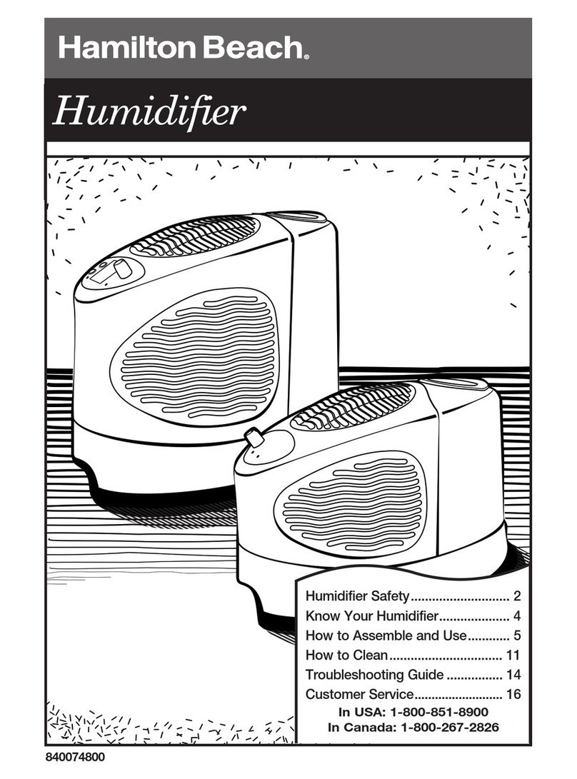 Hamilton Beach 840074800 user guide