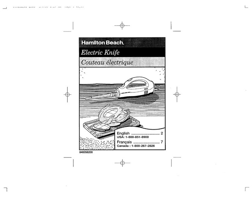 Hamilton Beach 74150 Use & care guide
