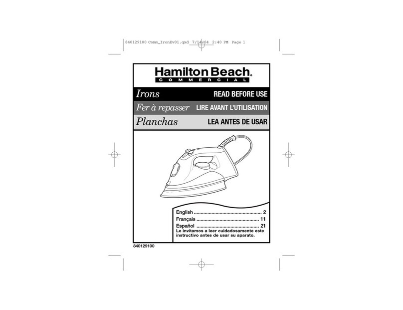 Hamilton Beach 840129100 Use & care guide