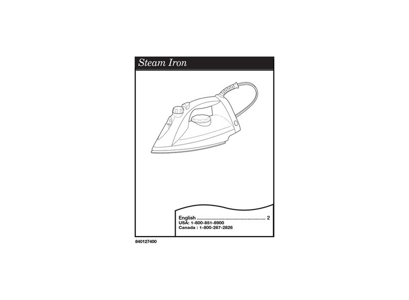 Hamilton Beach 840127400 User manual