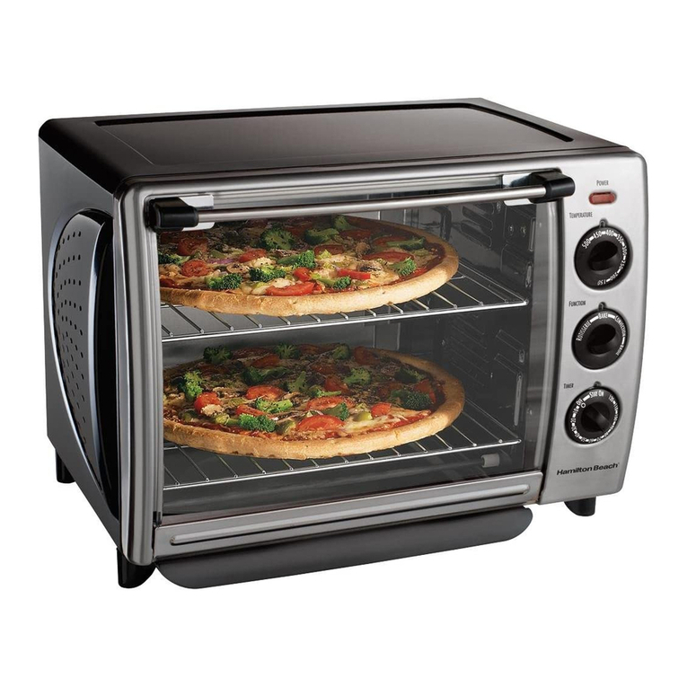 Hamilton Beach Countertop Oven with Convection user manual Hamilton Beach Countertop Oven with Convection user manual